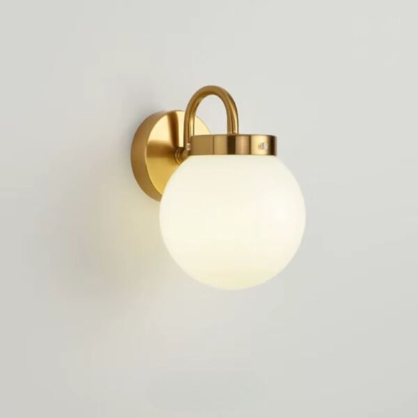 Applique lustre murale au design scandinave sur fond gris