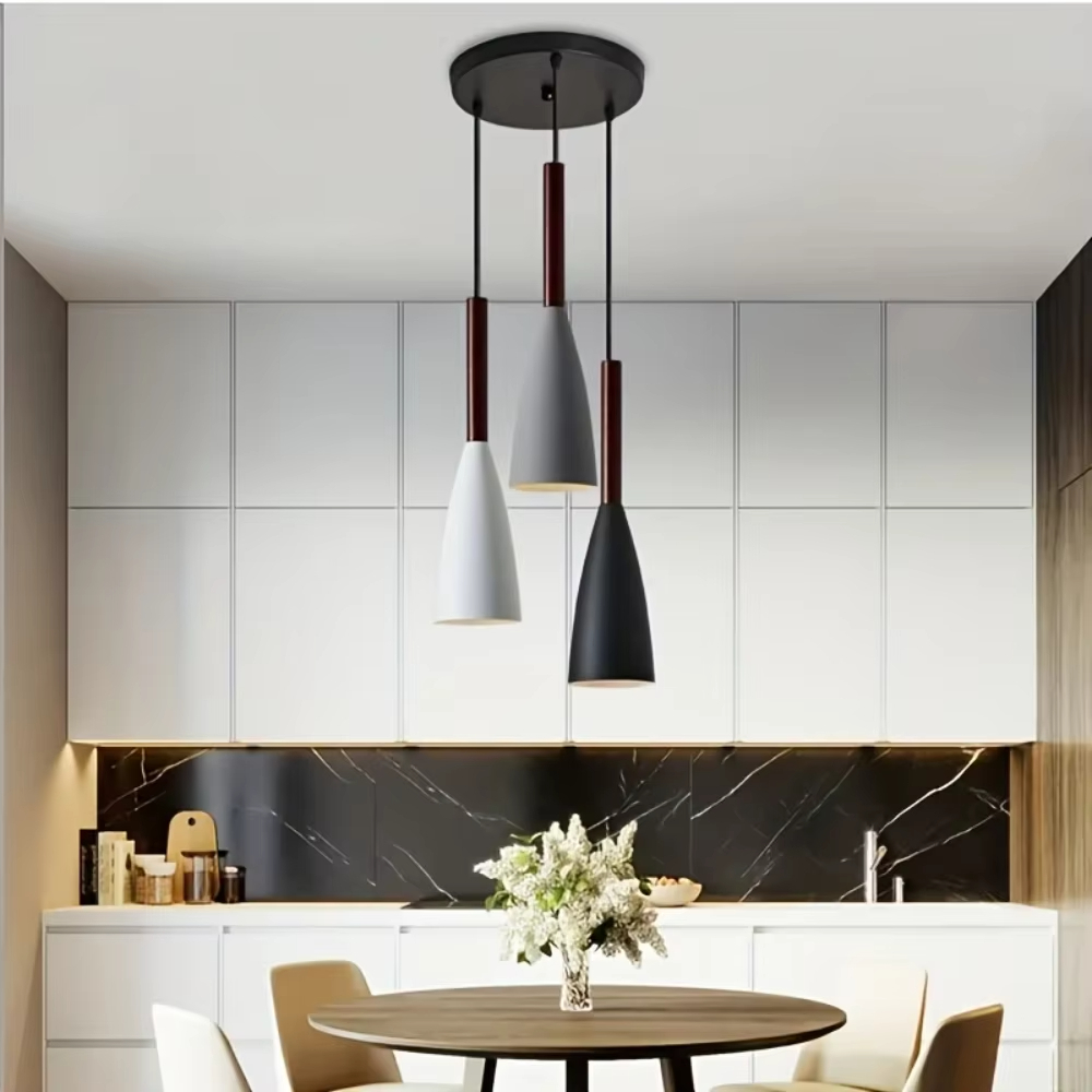 Lustre 3 suspensions nordique et minimaliste