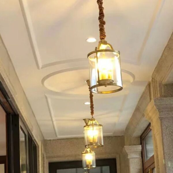 Lustre ancien et chic