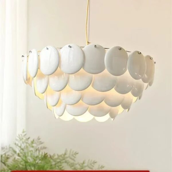 Lustre année 50 en céramique
