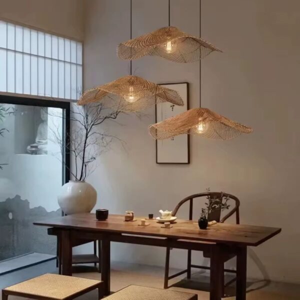 Lustre bali design rétro