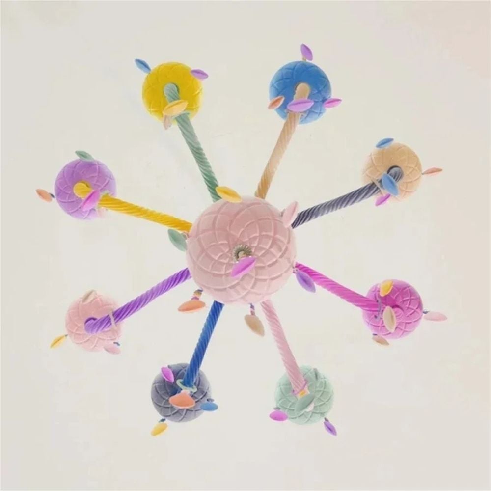 Lustre baroque original et multicolore