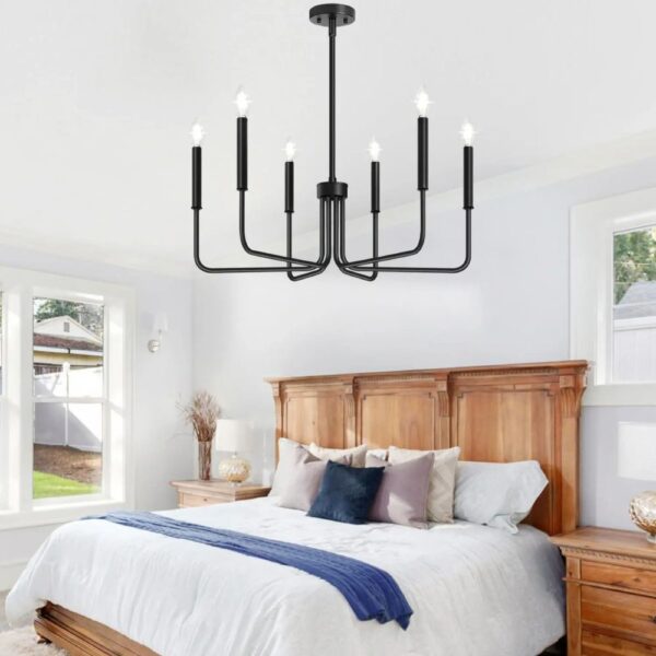 Lustre bougie vintage en fer