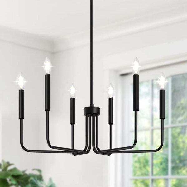 Lustre bougie vintage en fer