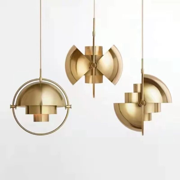 Lustre bronze modulable