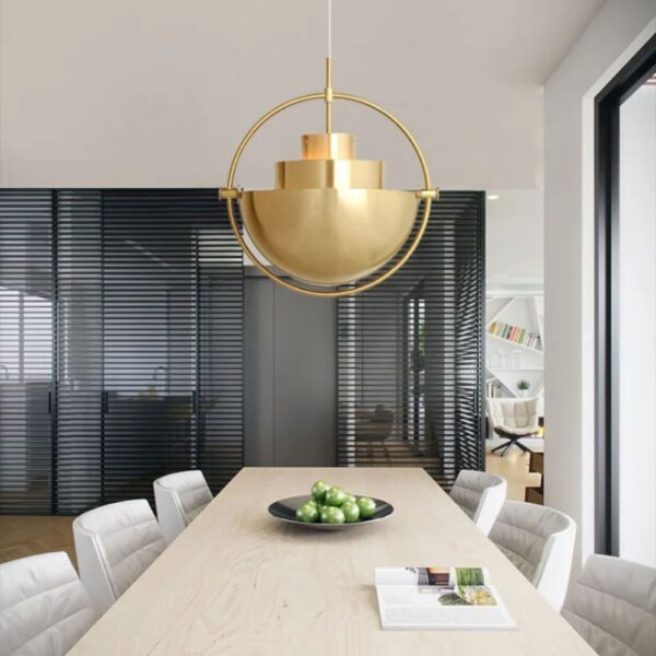 Lustre bronze modulable
