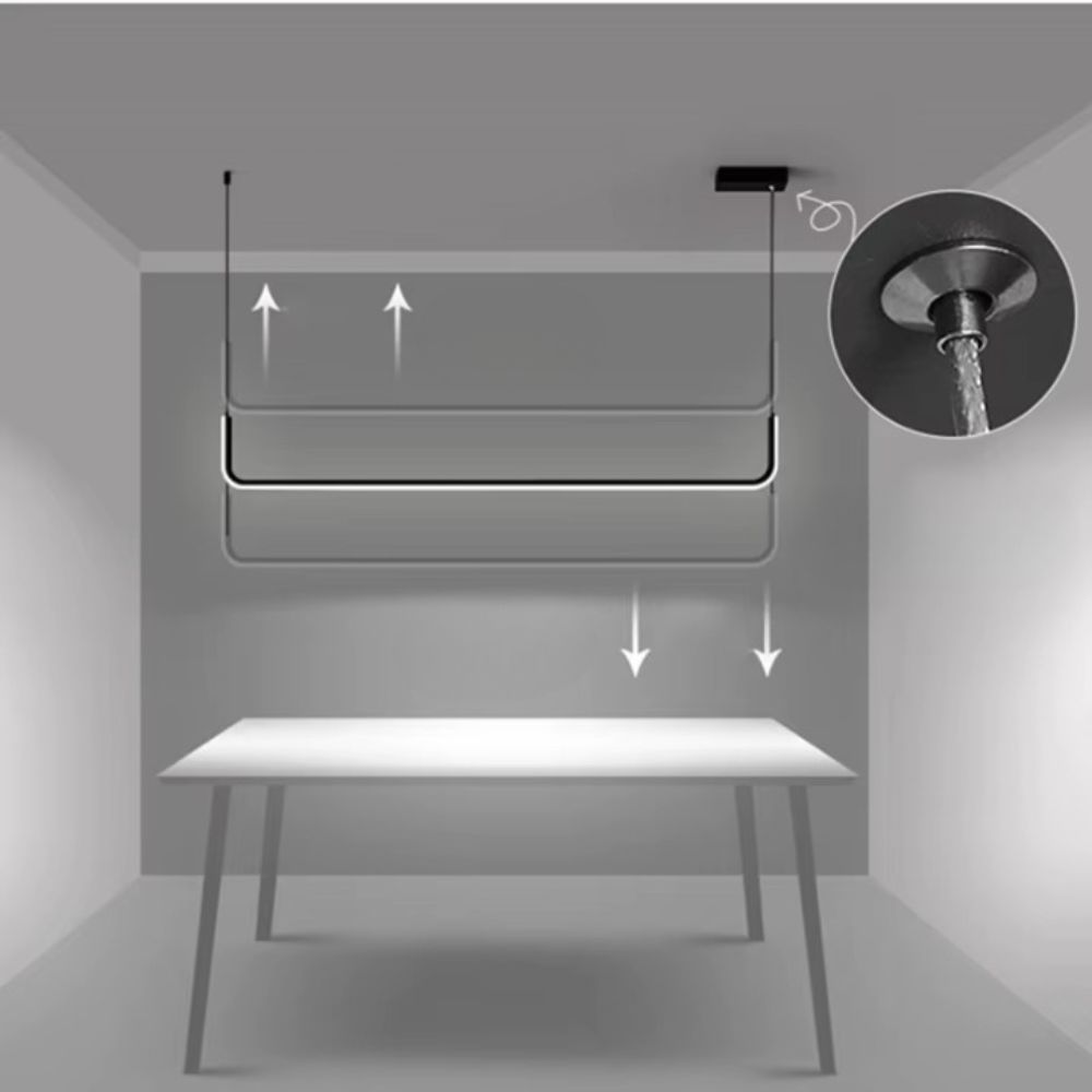 Lustre bureau minimaliste