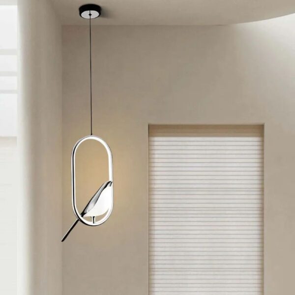 Lustre chic et design en aluminium