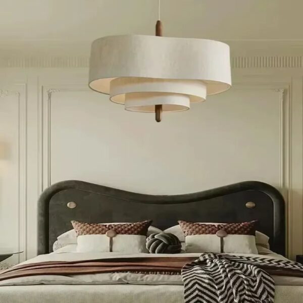 Lustre chic de style japonais