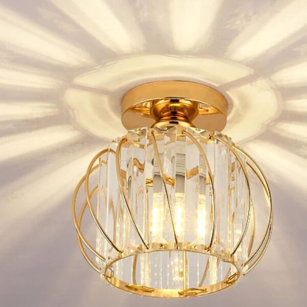 Lustre couloir entrée chic