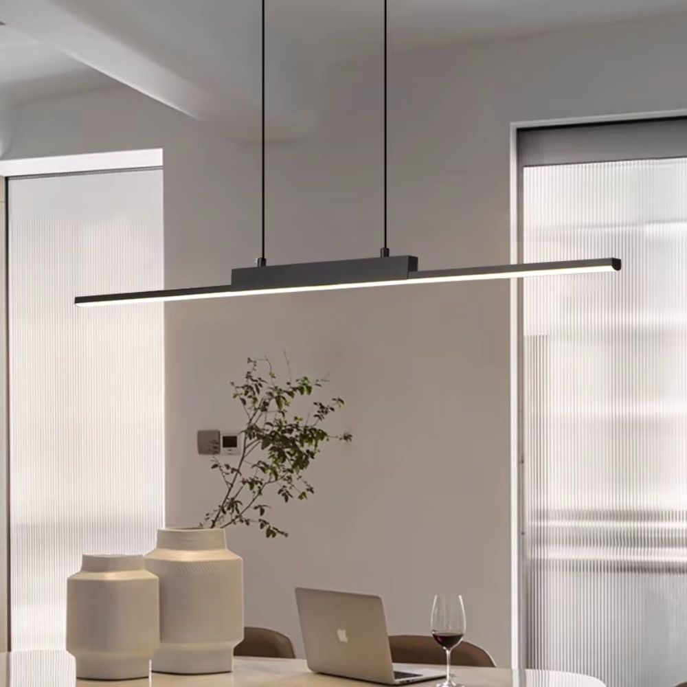 Lustre cuisine minimaliste en aluminium