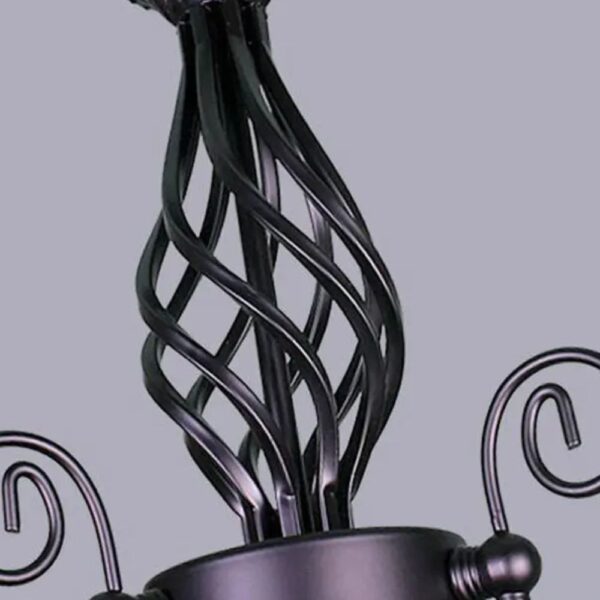 Lustre fer forgé chandelier