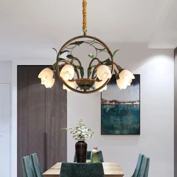 Lustre feuille design scandinave