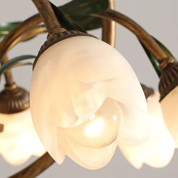 Lustre feuille design scandinave