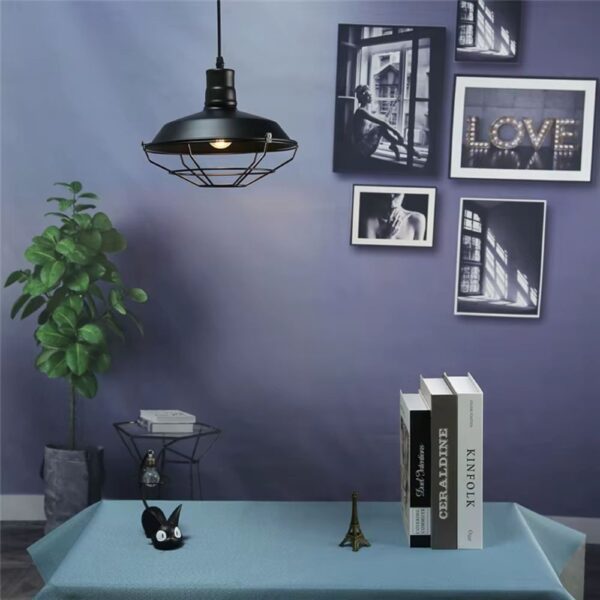 Lustre industriel style américain