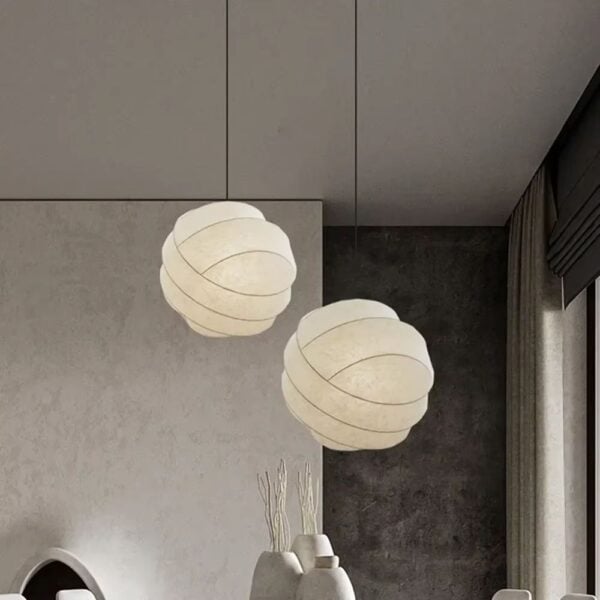 Lustre japonais minimaliste
