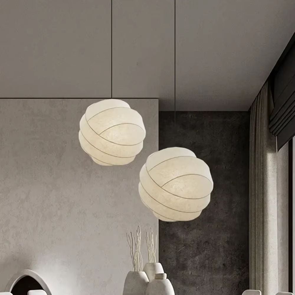 Lustre japonais minimaliste