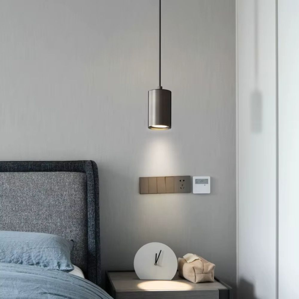 Lustre métal nordique et minimaliste