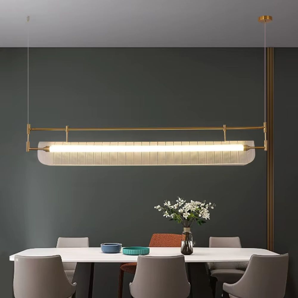 Lustre minimaliste en acrylique