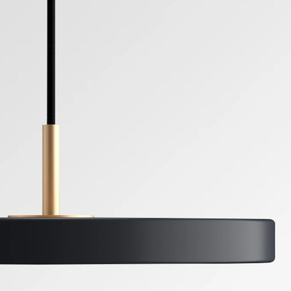 Lustre minimaliste design circulaire