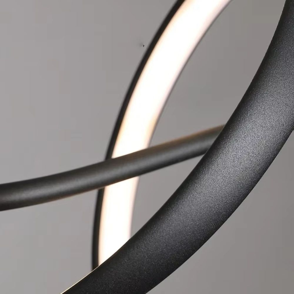 Lustre minimaliste et ondulé