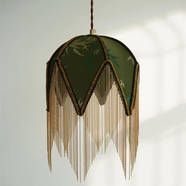 Lustre pampille chic et vintage