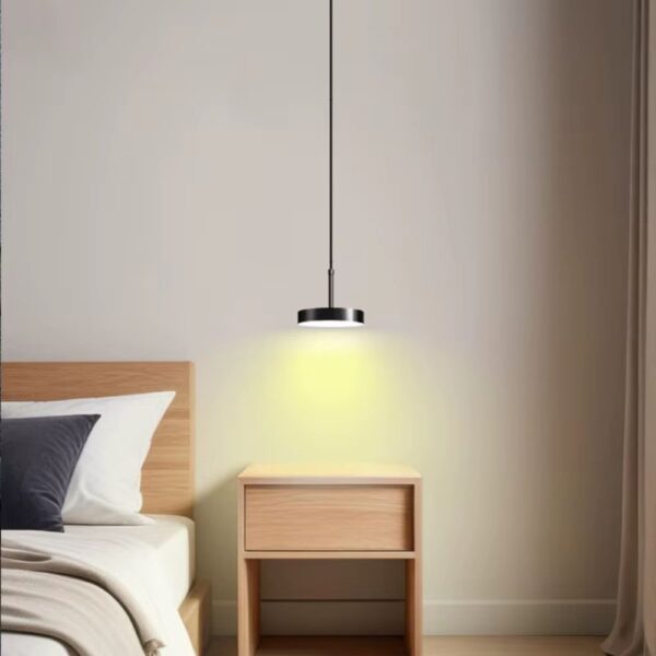 Lustre scandinave minimaliste et circulaire