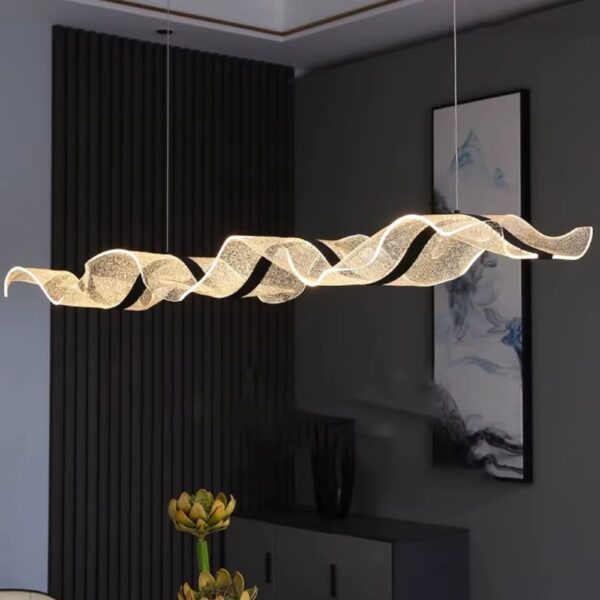 Lustre spoutnik ondulé