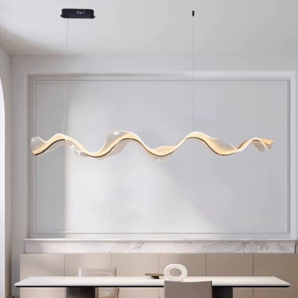 Lustre spoutnik ondulé