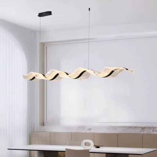 Lustre spoutnik ondulé