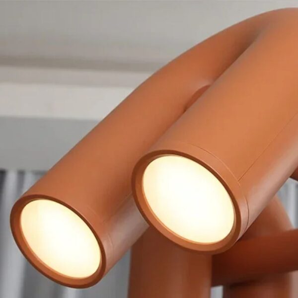 Lustre terracotta créatif et nordique