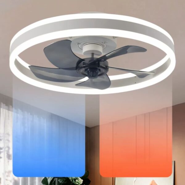 Lustre ventilateur design moderne