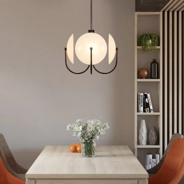 Lustre verre post moderne
