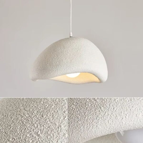 Lustre wabi sabi design champignon