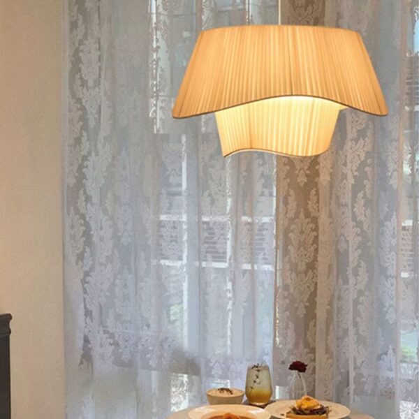 Lustre wabi sabi vintage en tissu